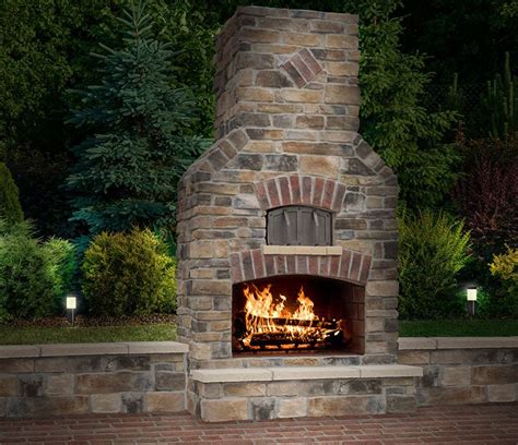 Outdoor Fireplace Pizza Oven - fireplacenow.co