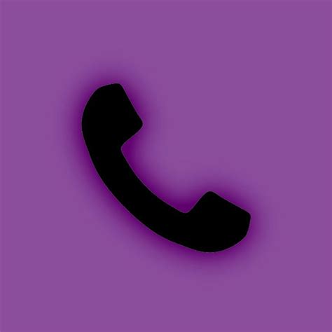 purple phone logo | Phone purple logo, Purple wallpaper iphone, Purple phone logo