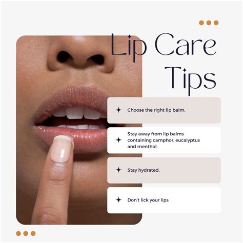 4 Lip Care Tips