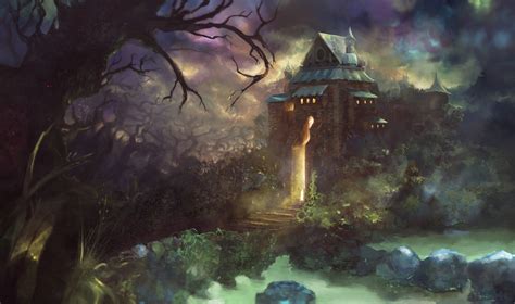 Dark castle graphics, fantasy art, castle, artwork HD wallpaper ...