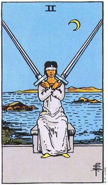 Two of Swords Thoth Tarot Card Tutorial - Esoteric Meanings