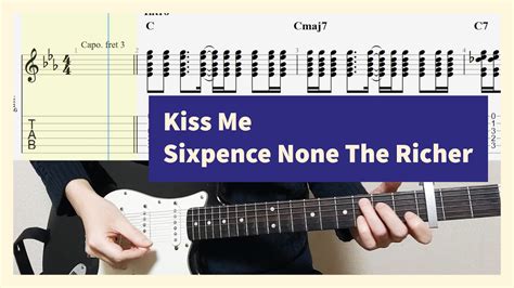 Sixpence None The Richer Kiss Me Guitar Chords