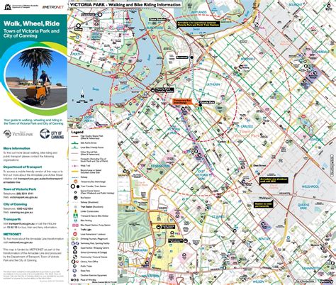 Active travel map » Town of Victoria Park