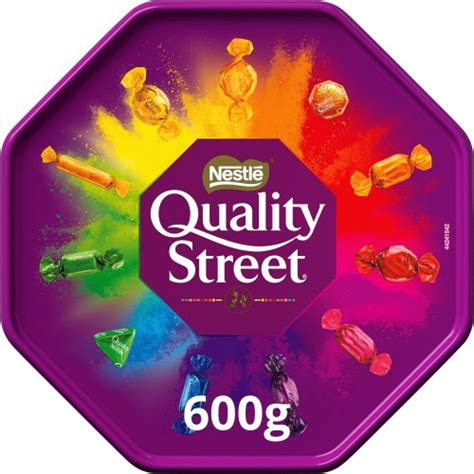 Quality Street Chocolate, Toffee and Cremes Tub (650g) - Compare Prices - Trolley.co.uk