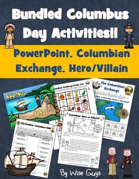 Columbus Day Activities Bundle by Wise Guys | Teachers Pay Teachers