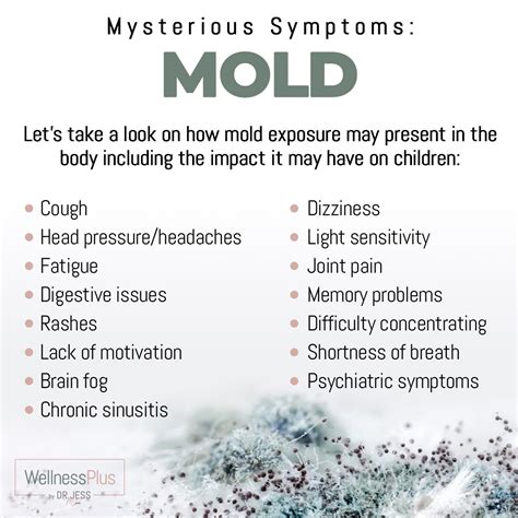 Mysterious symptoms of mold, let's take a look on how mold exposure may ...