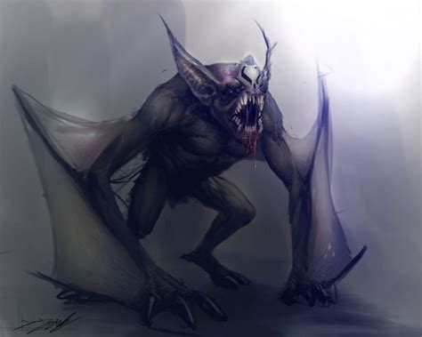 fantasy bat - Google Search Monster Art, Monster Concept Art, Fantasy ...