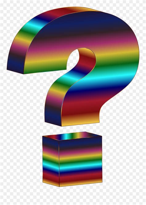 Question Mark Clipart Rainbow and other clipart images on Cliparts pub™