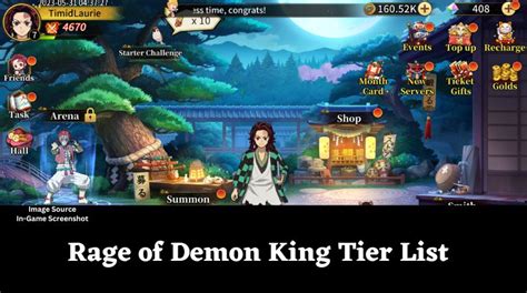 Rage of Demon King Tier List [September 2024] - MrGuider