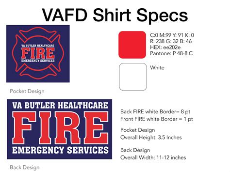 VA Butler Healthcare Fire Department Patch on Behance