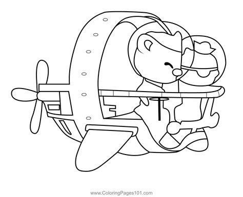 Gup-F Ship Octonauts Coloring Page for Kids - Free Octonauts Printable ...