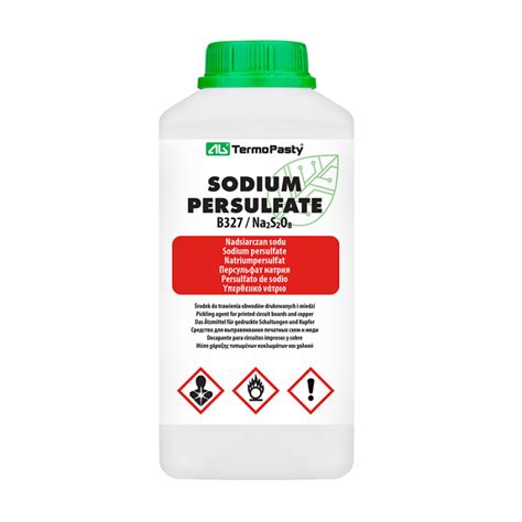 Etching agent, Sodium Persulfate B-327 1kg, plastic bottle - Kamami on ...