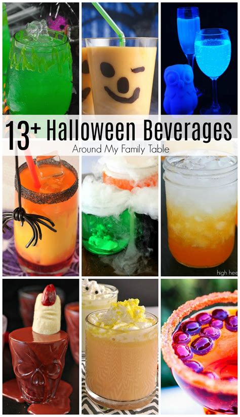 Halloween Beverage Recipes - Around My Family Table