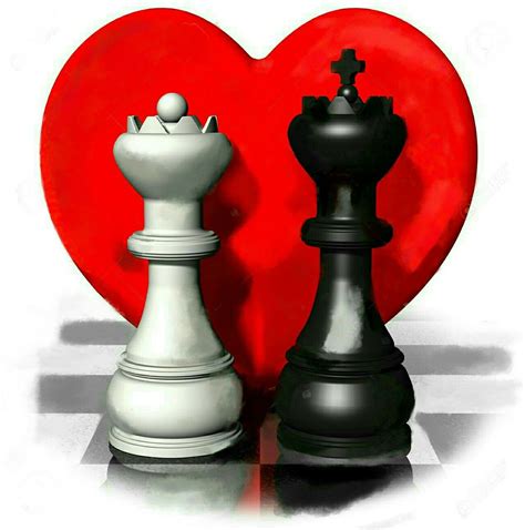 King and Queen Chess Pieces | Heart Art | Arte romántico, Dibujos en cuadricula, Ideas de fondos ...