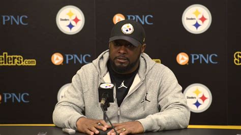 Steelers: Mike Tomlin season-ending press conference - YouTube