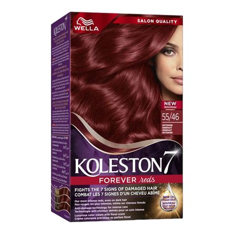 Wella Koleston Permanent Hair Color Cream Forever Reds - Exotic Red ...