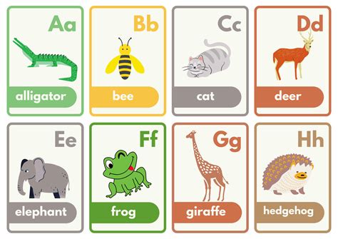 10+ Printable Alphabet Flash Cards for Baby PDF - Free Preschool