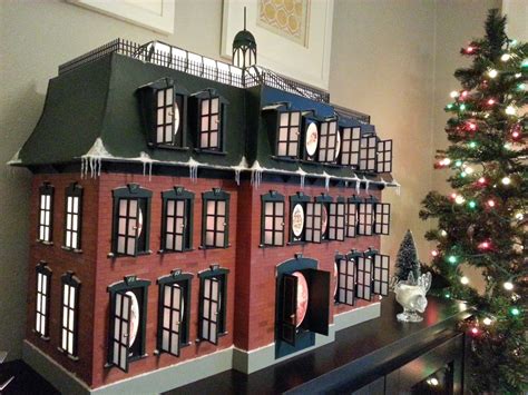 Advent house, Christmas vacation house, National lampoons christmas vacation diy