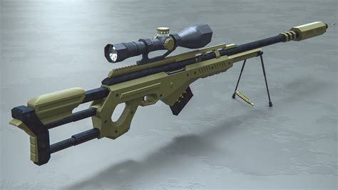 Future Sniper Rifle on Behance