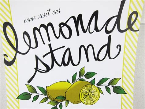 Lemonade Stand Printables - The Sweetest Occasion