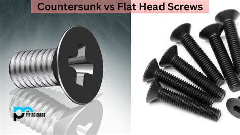 Countersunk vs Flat Head Screw - What's the Difference