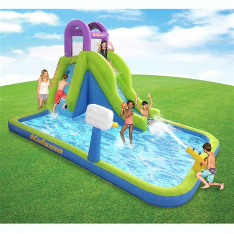 Kahuna Tornado Tower Inflatable Outdoor Backyard Kiddie Pool Slide & Water Park 885777908076 | eBay