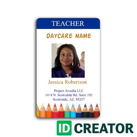 Daycare Employee ID Badge | Order in Bulk from IDCreator