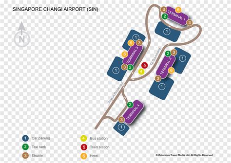 Singapore Changi Airport Terminal 4 International airport Airline hub ...