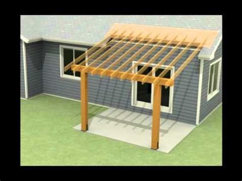 Wooden Roof Over Deck Plans PDF Plans