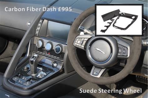 Jaguar F-Type Carbon Fibre Dashboard - Jaguar Dashboard