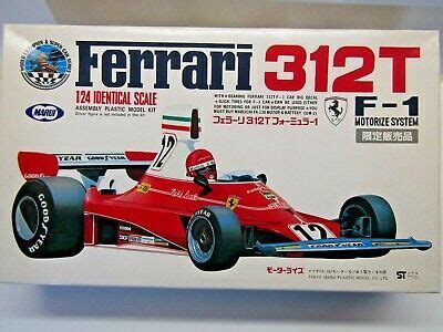 (eBay) Marui 1:24 Scale Ferrari 312T Model Kit Rare Vintage # MT-77-W06-1000 Niki Lauda Plastic ...