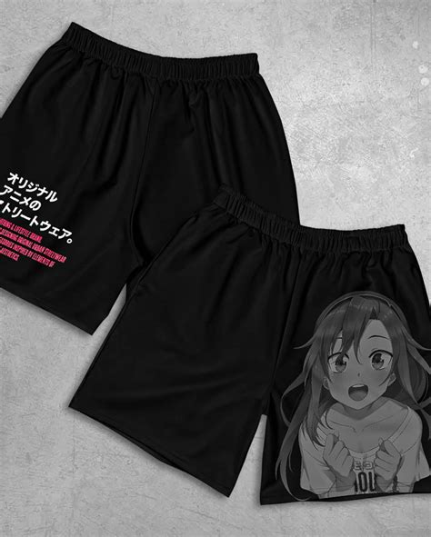 Anime Streetwear Shorts Featuring Imouri Chan