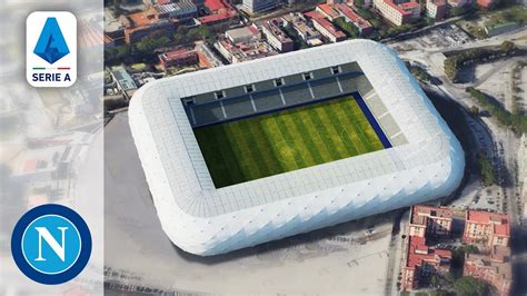 New Stadium of Napoli - Serie A Future Stadiums - YouTube