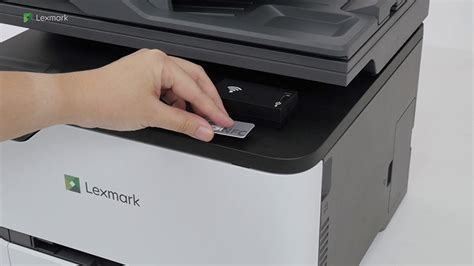 Replacing a print cartridge | Lexmark XC2326