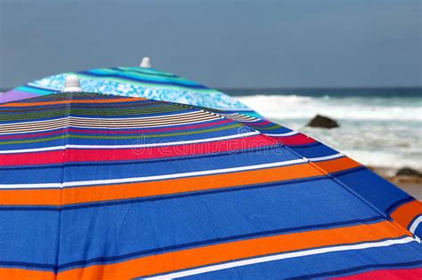 Colorful Beach Umbrellas stock image. Image of umbrella - 22762941