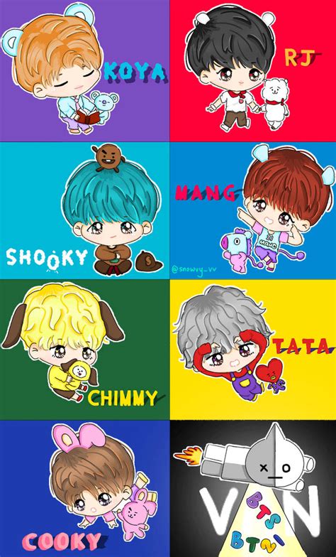 BTS BT21 by Snowvy-Strawberry on DeviantArt