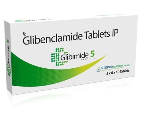 Tablets Glibenclamide 5Mg at Best Price in Jaipur, Rajasthan | Steris Healthcare Private Limited