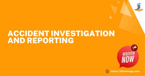 Accident Investigation and Reporting | J3 Trainers & Consultants Inc.