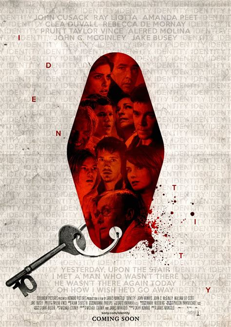 Identity Movie Poster