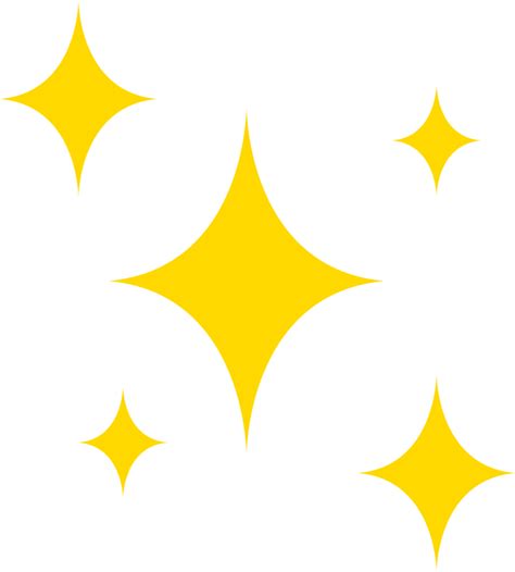 Yellow Sparkles Emoji 24983970 PNG