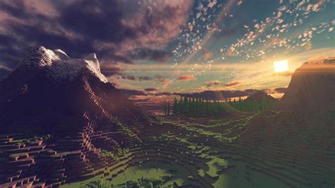 82 Wallpaper Pemandangan Minecraft Picture - MyWeb