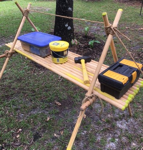 Simple Camp Table | SCOUT PIONEERING