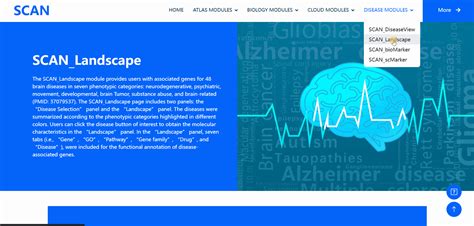 SCAN: Spatiotemporal Cloud Atlas for Neural cells