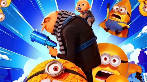 Despicable Me 4 Mega Minions 4K #3860k Wallpaper PC Desktop