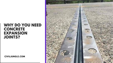 All About Concrete Expansion Joint | Types of Concrete Expansion Joints