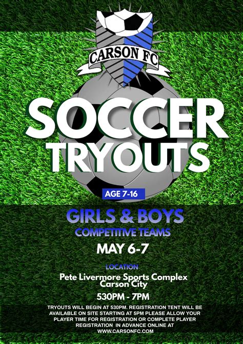 Tryouts – Carson F.C.