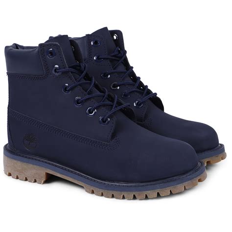 Timberland Boys Classic Boots in Blue - BAMBINIFASHION.COM