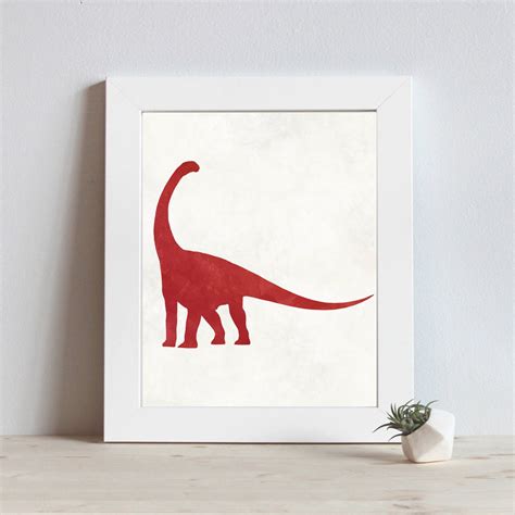 Dinosaur Nursery Prints Nursery Wall Art Dinosaur Decor | Etsy