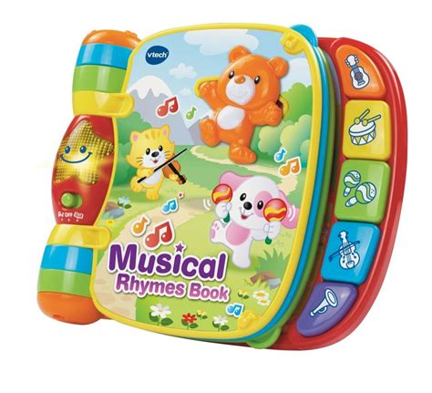 Vtech Musical Rhymes Book | Musical & Sound | Baby Bunting AU