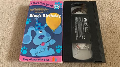 Opening To Blue’s Clues: Blue’s Birthday 1998 VHS - YouTube